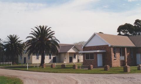 Yannathan public hall and Union Church, 2002