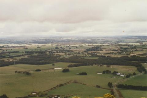 View to Yendon from Mount Buninyong, 2002