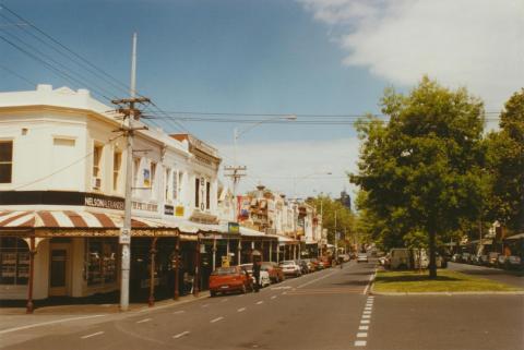 Rathdowne Street, south from Fenwick Street, Carlton North, 2002