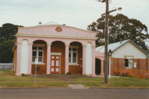 Cavendish RSL Hall, 2002