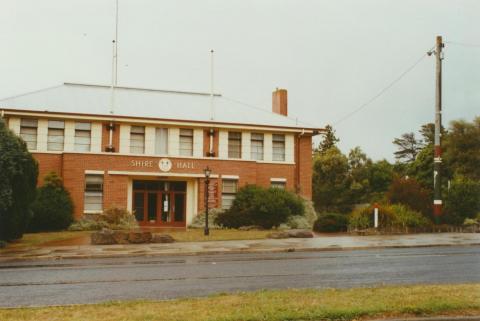 Mirboo shire hall, Mirboo North, 2003