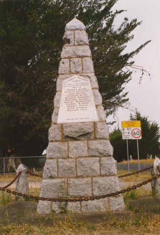 Drummond Patriotic League memorial, 2004