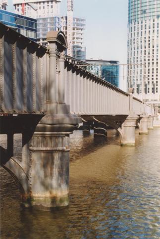 Sandridge rail bridge north west side, 2004