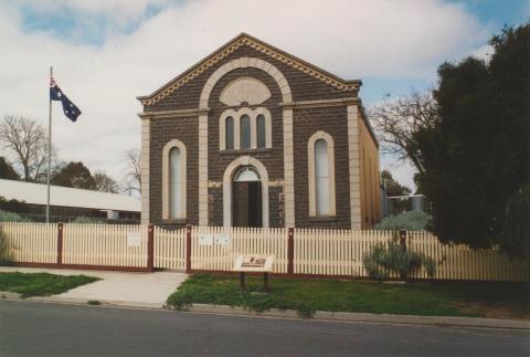 Talbot museum (former Methodist Church), 2004