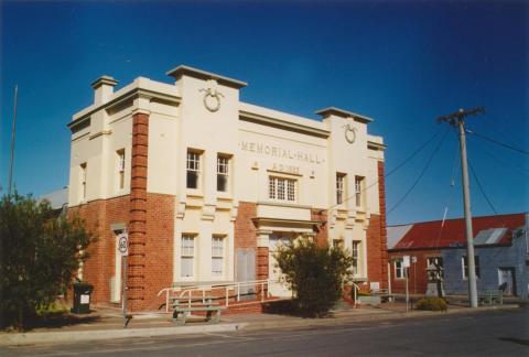 Hopetoun Memorial Hall, Austin Street, 2005