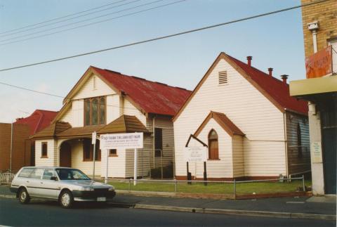 Uniting Church (former Methodist), Barkly Street, Footscray West, 2005