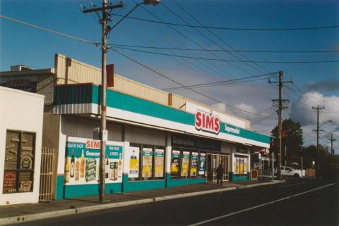 Sims supermarket, Barkly Street, Footscray West, 2005