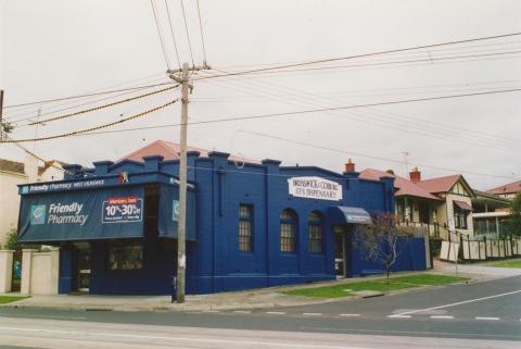 Dispensary, Melville Road and Irving Street, Brunswick West, 2005