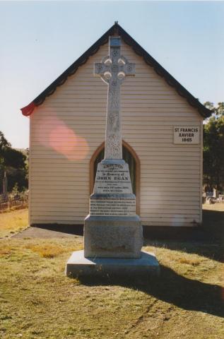 John Egan memorial, Eganstown, 2005