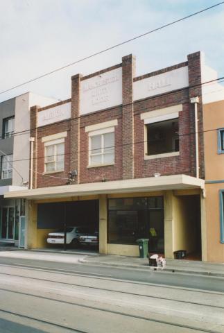 Albion Hall, Lygon Street, Brunswick East, 2005