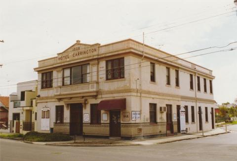 Carrington Hotel, 152 Union Street, Brunswick West, 2005