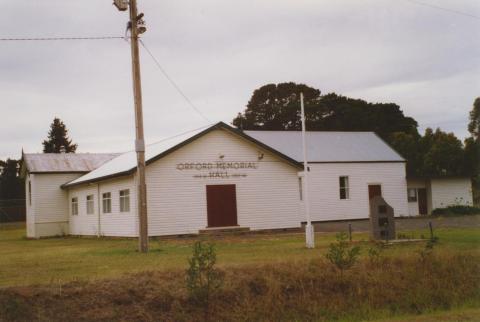 Orford memorial hall, 2006