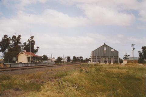 Dingee railway station, 2007