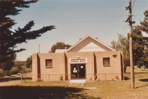 Woorndoo public hall, 2009