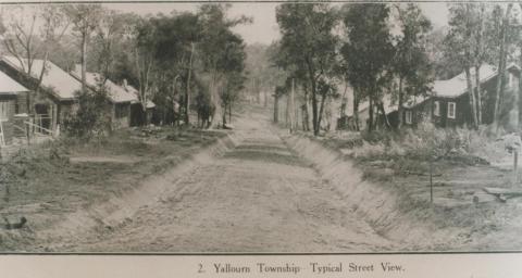 Yallourn township, 1922