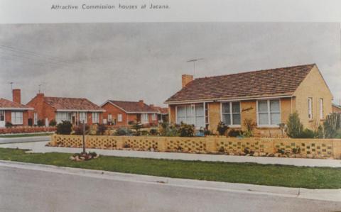 Commission houses at Jacana, 1961