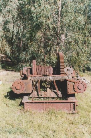 Old timber mill machinery, Goongerah, 2010