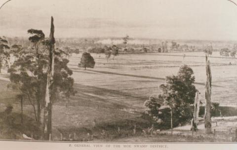 Moe swamp district, 1909