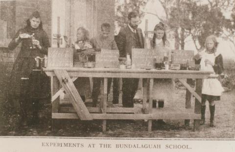 Experiments at Bundalaguah school, 1909