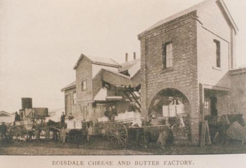 Boisdale cheese and butter factory, 1912