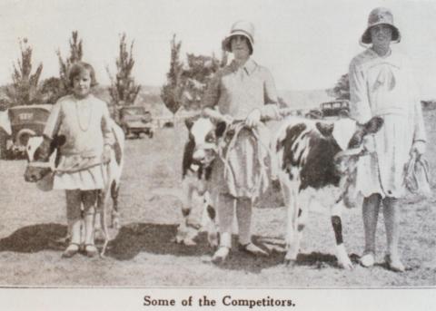 Kardella calf club, 1930