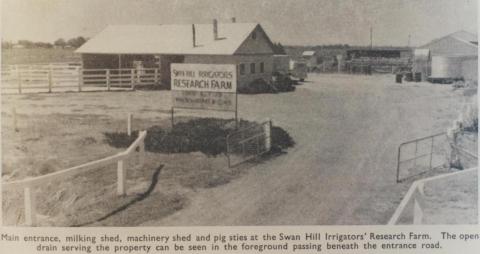 Swan Hill Irrigators' Research Farm, 1964