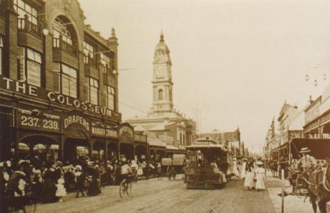 Chapel Street, Prahran, 1909