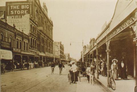 Chapel Street, Prahran, 1909