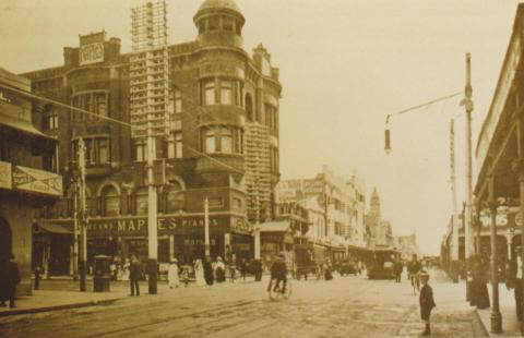 Chapel Street, Prahran, 1910