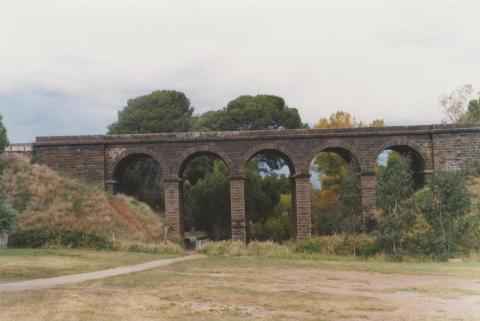 Railway bridge (1861) Jacksons Creek, 2010