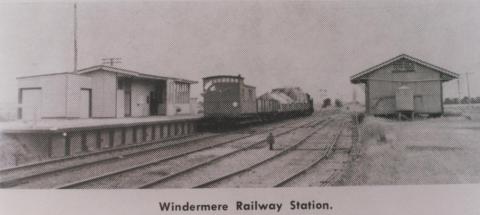 Railway station, Windermere, 1963