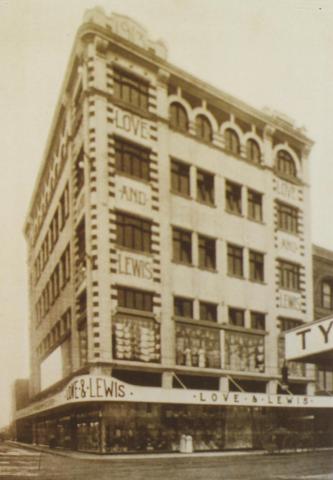 Love & Lewis store, Prahran, 1913