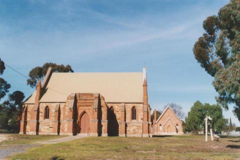 Anglican Church (1869) and Sunday School (1858), Dunolly, 2010