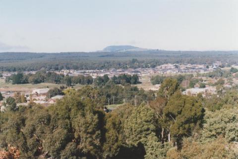 Mount Clear and Mount Buninyong from Sovereign Hill lookout, 2010