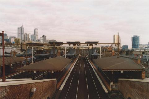 North Melbourne railway station, 2010