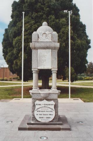 War Memorial, Bentleigh, 2010