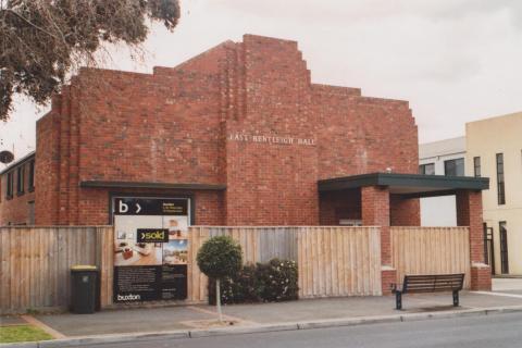 East Bentleigh Hall, 2010