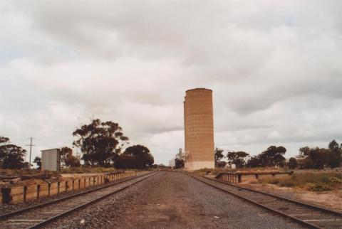 Railway and Silos, Berriwillock, 2010