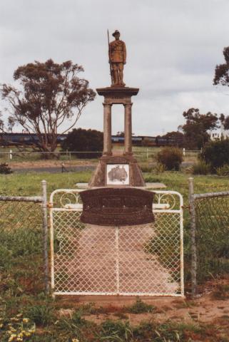 War Memorial, Berriwillock, 2010