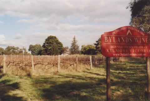 Bylands Wines, Kilmore, 2011