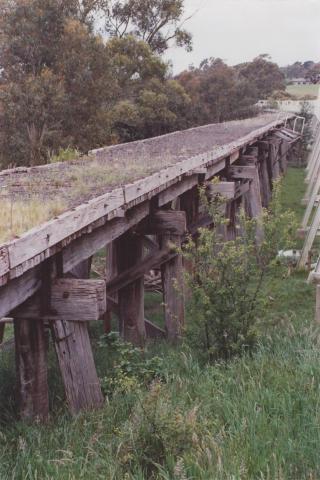 Former Railway Trestle Bridge, Meeniyan, 2012