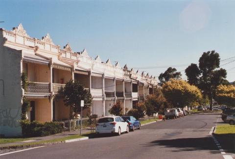 Terrace houses, Elgin Street, Hawthorn, 2012