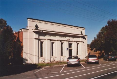 Masonic Temple, Heathcote, 2012