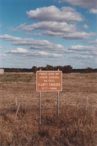 Site of Donald South (Plants Paddock School), 2012