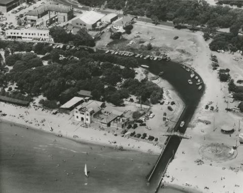 Kananook Creek, Frankston, 1954