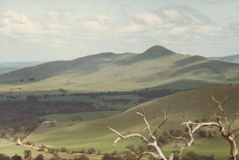 View from lookout, Ararat, 1980