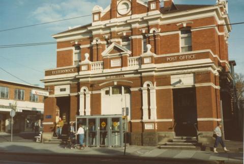 Elsternwick Post Office, 1980