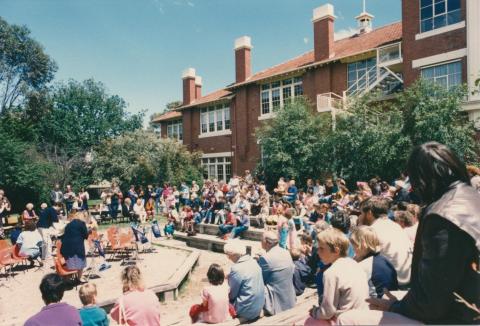 Flemington School, upgrade opening, 1987