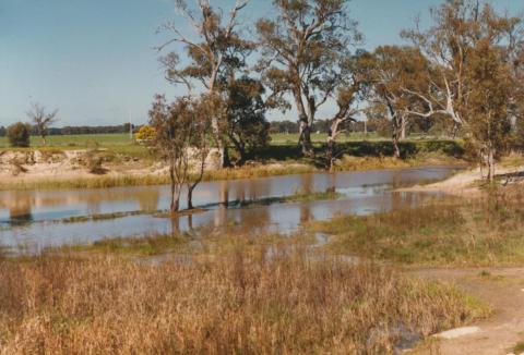 Wimmera River, Horsham, 1980