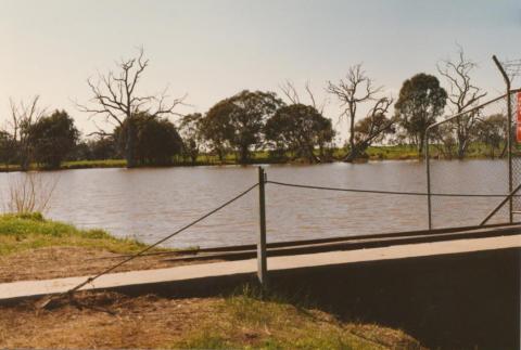 Wimmera River, Horsham, 1980